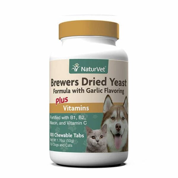 Naturevet Brewers Dried Yeast With Garlic Chewable Tablets | Buy A Dog Nigeria